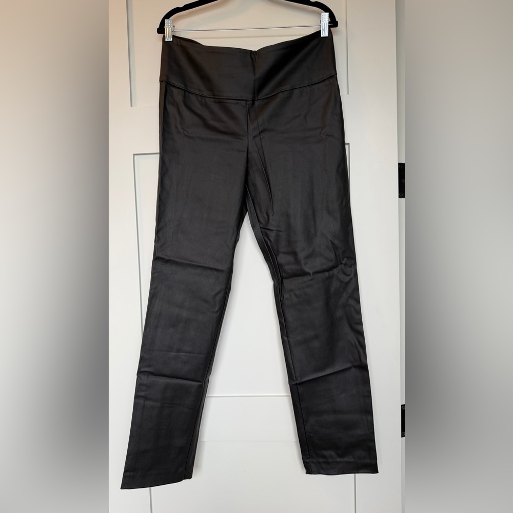Black Skinny Faux Leather Pant